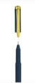 Caneta Esferográfica 0.7mm Unic Slim BRW - loja online