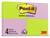 Post-it Neon 4 Blocos 100 Folhas Cada 38mm X 50mm