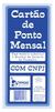 Cartão De Ponto Mensal Com Cnpj - Tamoio