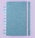 CADERNO LET'S GLITTER OCEAN BLUE