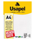 Papel A4 Vergê Madre Pérola 180g, Pacote com 50 folhas - Usapel