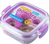 Borracha Tilibra Mini Lancheira Donuts com 4 Unidades - comprar online