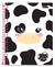 Caderno 1/4 I LOVE MILK