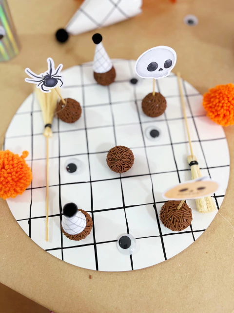 Toppers de doce Halloween
