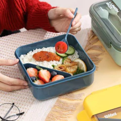 Lunchera -vianda Hermética-c/ Divisiones Microondas Lavavajillas OK - comprar online