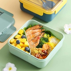 Lunchera -vianda Hermética-c/ Divisiones Microondas Lavavajillas OK - Anantrade- My shop Kawaiii