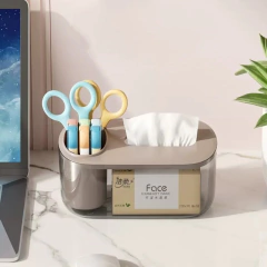 Caja Organizadora Multiuso + Porta Tissue -Baño- Cocina - comprar online