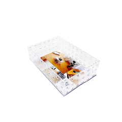Organizador Cuadritos Mediano Apilables Organizar Espacios - tienda online