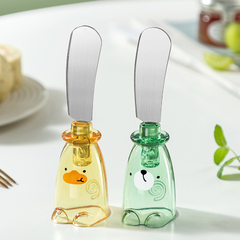 Espatula Para Untar-cuchillito Acero Inoxidable Kawaii