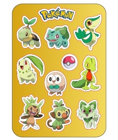 Stickers kawaii- Hello Kitty -Pokemon-Kuromi- My Melody Sanrio etc - comprar online