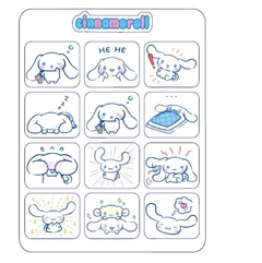 Stickers kawaii- Hello Kitty -Pokemon-Kuromi- My Melody Sanrio etc - tienda online