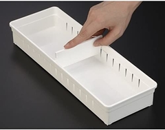 Organizador de cajones con divisiones desmontable Ancha- FROM JAPAN - comprar online