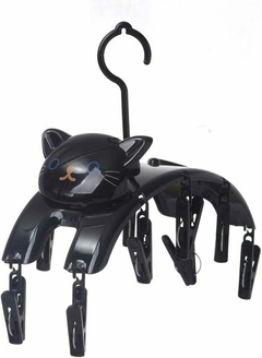 Tender Para Ropa En Forma Gatito + 10 Ganchos en internet