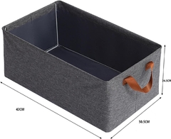 Imagen de Caja Organizadora-cesto-canasta/tela Ropa/Juguetes/Multiuso