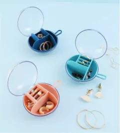 Alhajero Caja Organizadora Joyas Anillos Aros Etc Ideal para Viajes - Anantrade- My shop Kawaiii