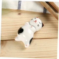 Adornos Maneki Neko ( Gato de la buena suerte) apoyo Palitos ( ohashi) - - Anantrade- My shop Kawaiii