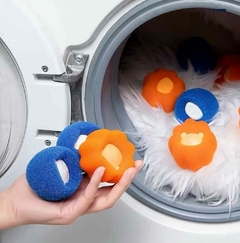 Bolitas Desenredantes Saca Pelusa Para Lavarropas 4 Unidades