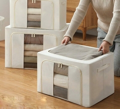 Caja Organizador De Ropa/acolchados Doble Cierre Grande ( Large ) - Anantrade- My shop Kawaiii