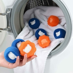 Bolitas Desenredantes Saca Pelusa Para Lavarropas 4 Unidades - comprar online