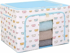 Caja Organizador De Ropa/acolchados Doble Cierre Grande ( Large ) Diseño Kids