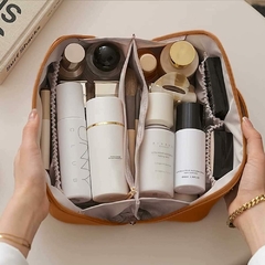 Organizador Neceser Porta Cosméticos Bolso Cuero Ecológico - comprar online