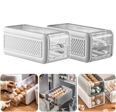 Contenedor Organizador para 24 huevos 2 pisos - Anantrade- My shop Kawaiii
