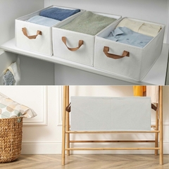 Imagen de Caja Organizadora-cesto-canasta/tela Ropa/Juguetes/Multiuso