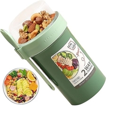 Contenedor Para Alimentos 2 en 1 + Salsero Tamaño M con Cuchara(760+230ML) en internet