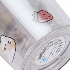 Vaso De Plástico Con Sorbete De Plastico Kawaii Antiderrame - Anantrade- My shop Kawaiii