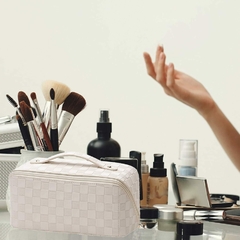 Organizador Neceser Porta Cosméticos Bolso Cuero Ecológico - Anantrade- My shop Kawaiii