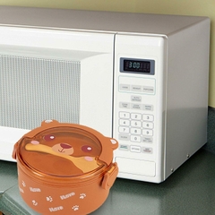 Lunchera -Vianda - Tapers Bear &Panda Cute + Tenedor - 1000ml