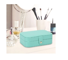 Alhajero Caja Organizadora Joyas Anillos Aros Accesorios TIPO TIFFANY - Anantrade- My shop Kawaiii