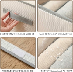 Organizador De Cajón Tela 8 Divisiones Toalla/jean/pantalón/ - tienda online