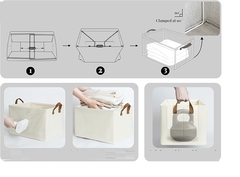 Caja Organizadora-cesto-canasta/tela Ropa/Juguetes/Multiuso - tienda online