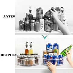 Imagen de Bandeja Plato Organizador Giratorio Especiero Multiuso Chico