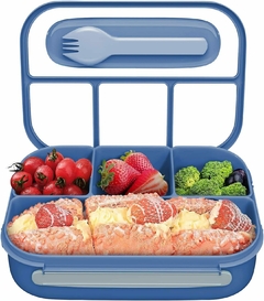Vianda Hermética de 4 Divisiones + Cubierto Good Lunch 1300ml - comprar online