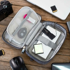 Organizador Cables , Cargadores ,Auriculares Con Cierre - comprar online