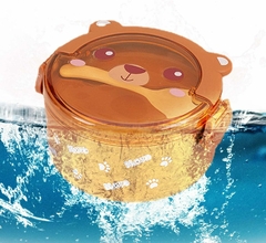 Imagen de Lunchera -Vianda - Tapers Bear &Panda Cute + Tenedor - 1000ml