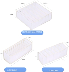 Organizador De Cajón Divisiones para Ropa Interior Soutien /corpiños - tienda online