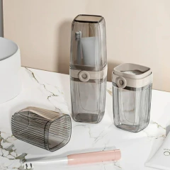 Estuche Viaje Porta Cepillo De Dientes Plástico Transparente - Anantrade- My shop Kawaiii