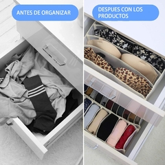 Set de 3 Organizadores De Cajón Divisiones Para Ropa Interior en internet