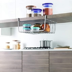 Estante Colgante Organizador Multiuso Entrepiso Cocina (M) - Anantrade- My shop Kawaiii
