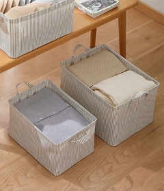 Canasto Cesto Organizador Tela Ropa/juguetes/multiuso /Deco - comprar online