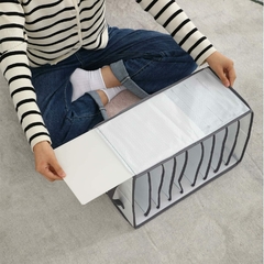 Organizador De Cajón Tela 8 Divisiones Toalla/jean/pantalón/ en internet