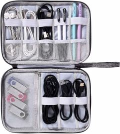 Organizador Cables , Cargadores ,Auriculares Con Cierre - Grande en internet
