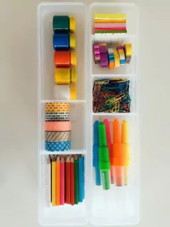Organizador de cajones con divisiones desmontable Angosto FROM JAPAN - Anantrade- My shop Kawaiii