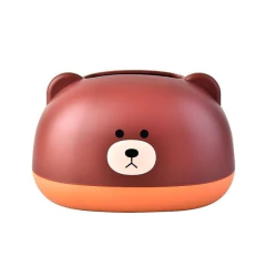 Imagen de Box Porta Pañuelos Diseño Bear&Pig