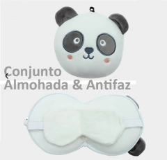 Peluche Almohada + Antifaz Kawaii Para Viaje - Travel- Relax - comprar online