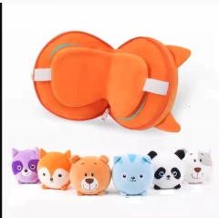 Peluche Almohada + Antifaz Kawaii Para Viaje - Travel- Relax - tienda online