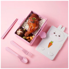 Imagen de Lunchera -vianda -hermética Infantil Biodegradable Ecológico